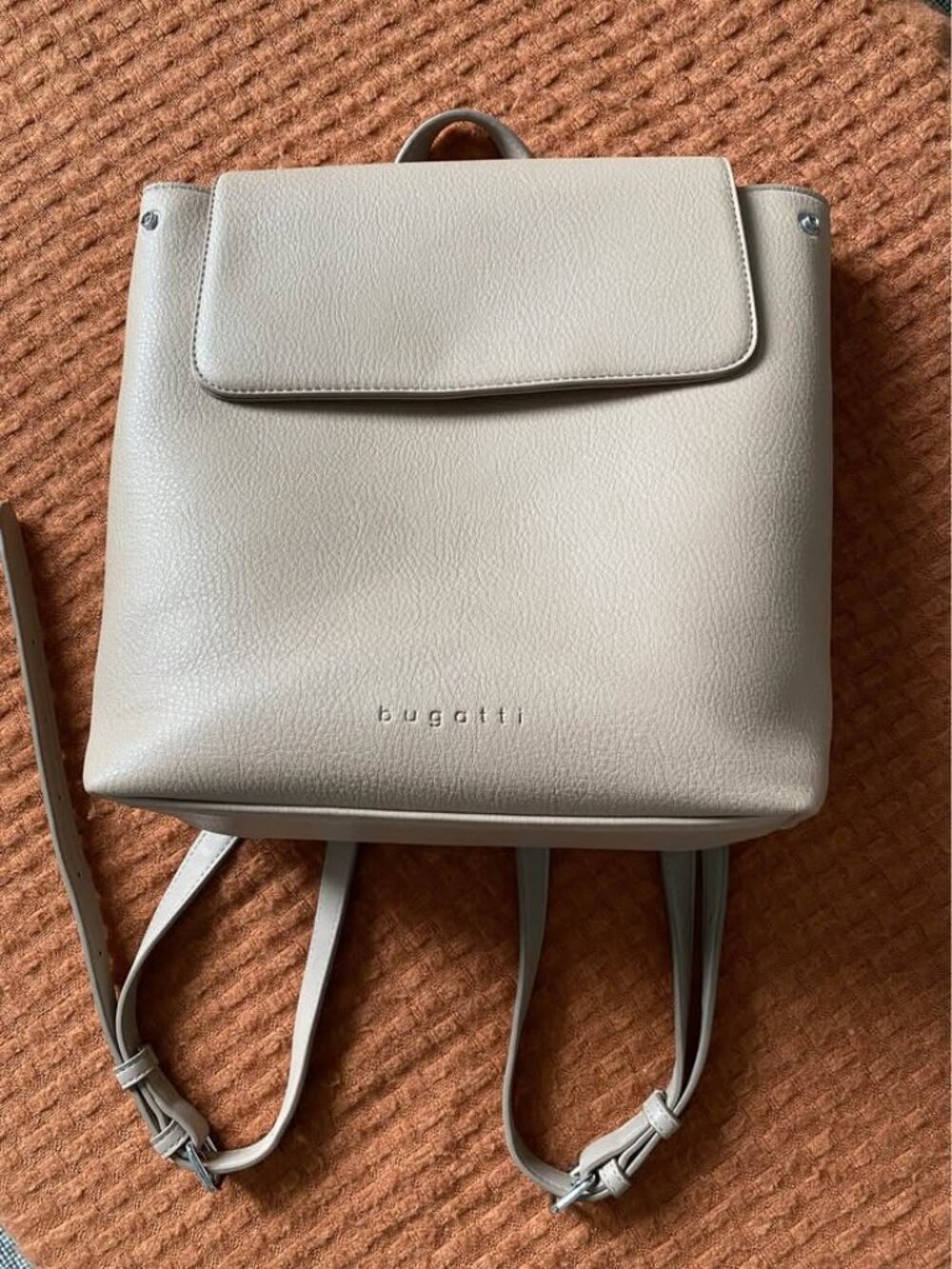 Bugatti Opera Backpack Bag – Taupe